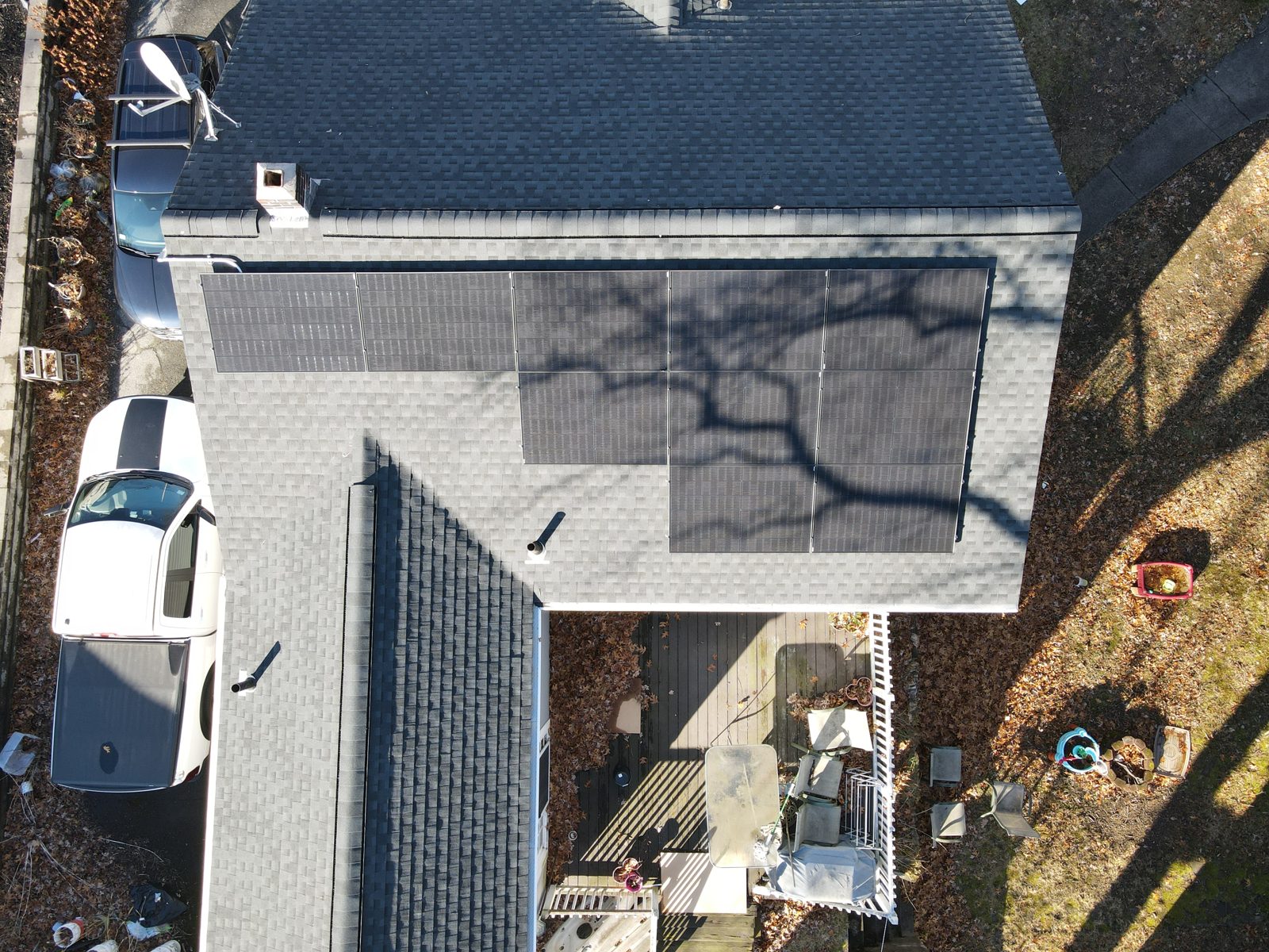 Sunfinity Power residential solar installation in Attleboro, MA