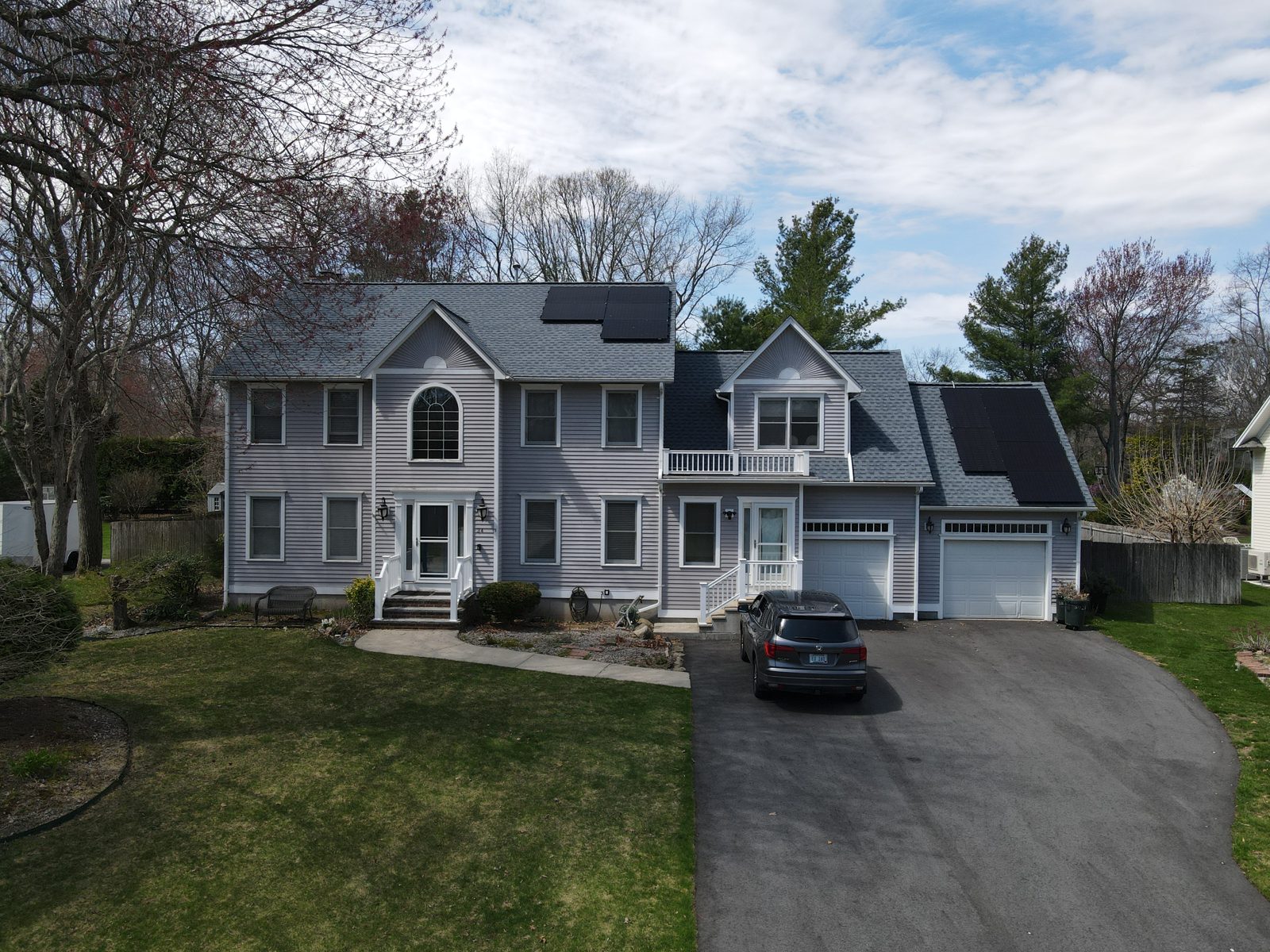 Sunfinity Power residential solar installation in Cranston, RI
