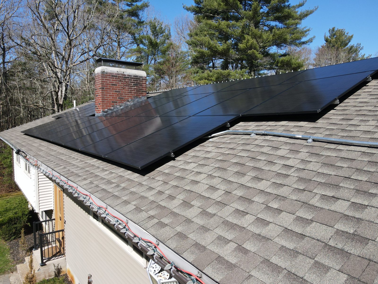 Sunfinity Power residential solar installation in Norton, MA