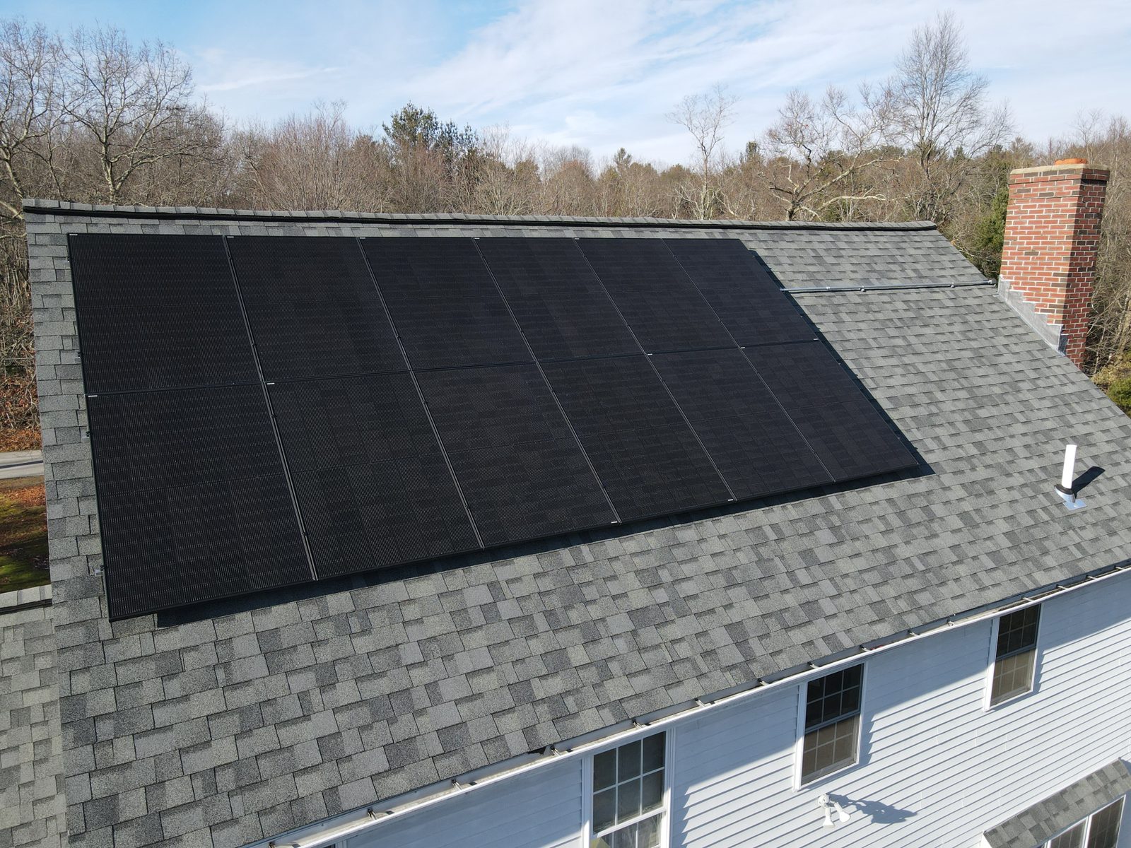 Sunfinity Power residential solar installation in Plainville, MA